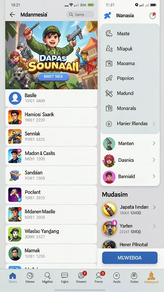 dewanusa - Screenshot menunjukkan karakter utama dalam aksi yang mendebarkan.
