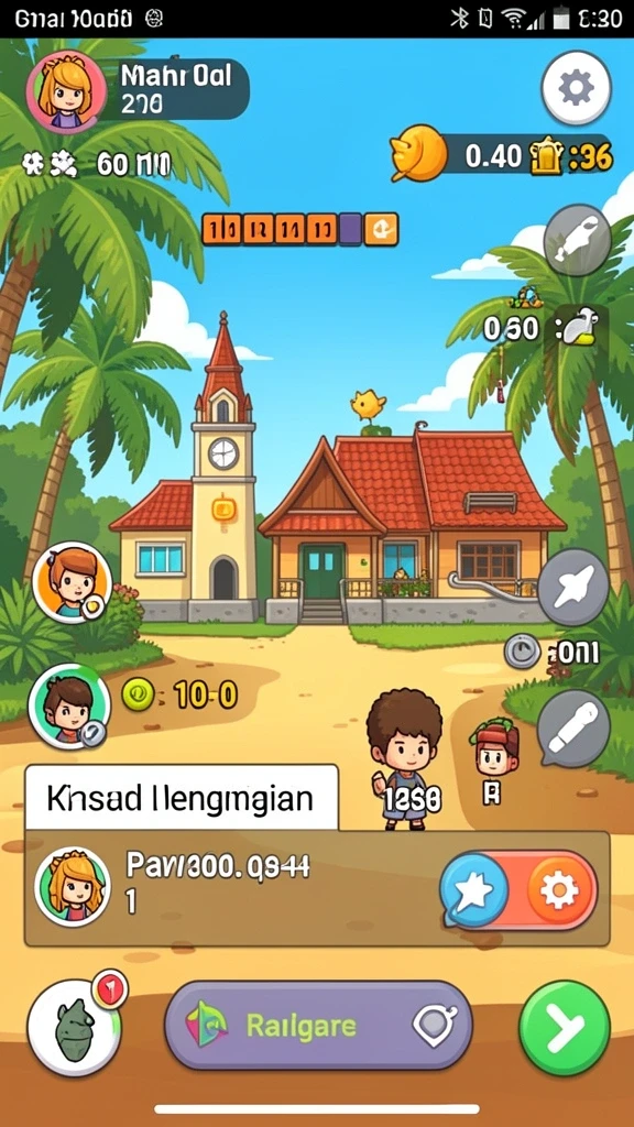 halo777 - Tampilan antarmuka yang intuitif dan menarik.