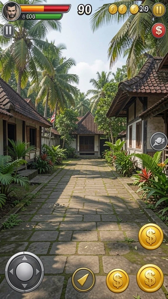li789 - Tangkapan layar menampilkan aksi seru dalam game.