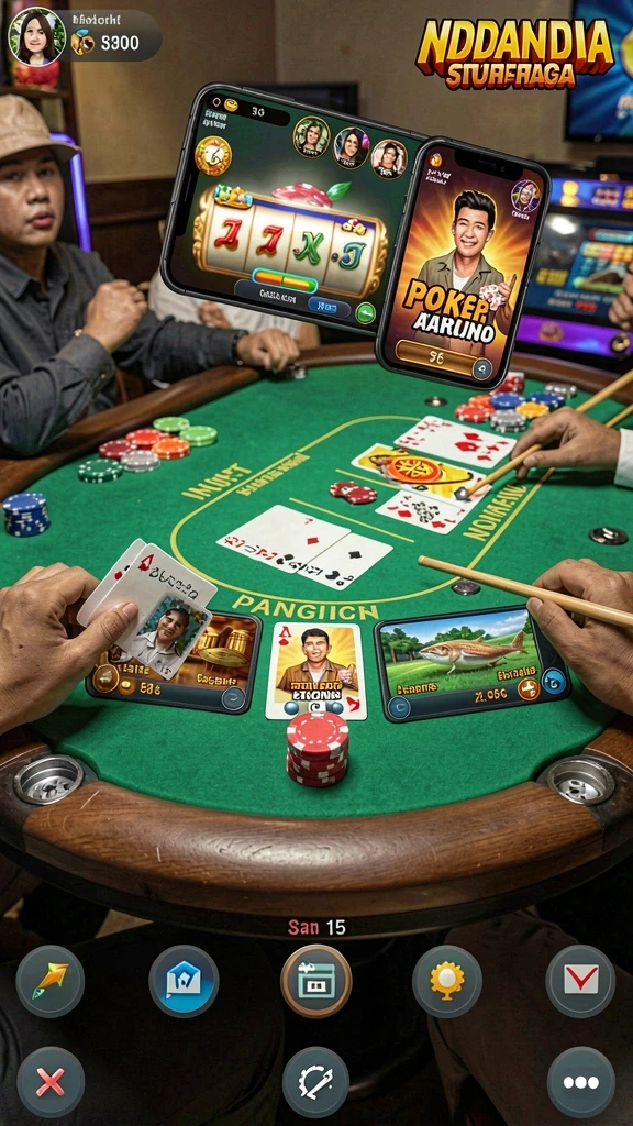 nusabet - Tampilan antarmuka yang menarik dan mudah digunakan.